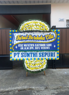 Papan Bunga Duka di Kandang Limun