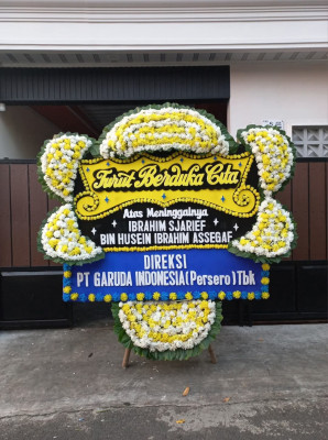 Papan Bunga Duka di Kandang Limun