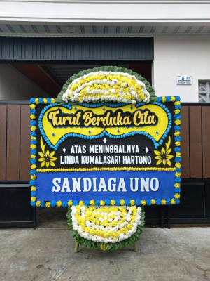 Papan Bunga Duka di Kandang Limun