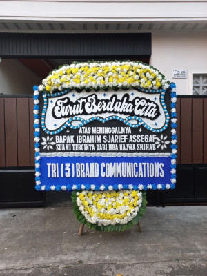 Papan Bunga Duka di Kandang Limun